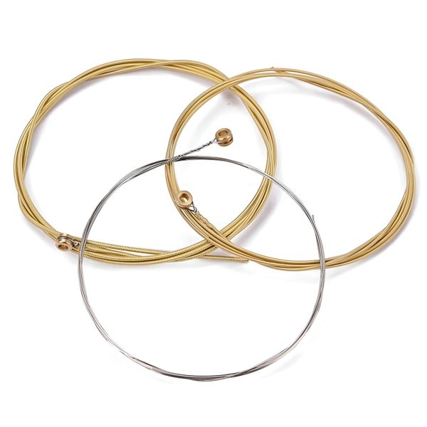 11.4x10.5cm Soft Touch Brass Acoustic Strings for Beginners - Brass