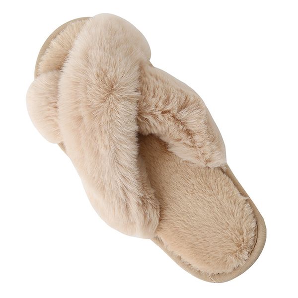 women Plush Fur Slippers