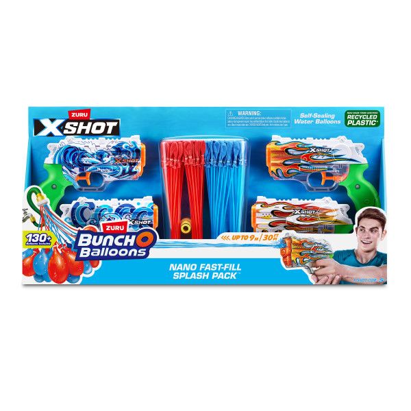 Bunch O Balloons Nano Fast Fill Splash pack by ZURU