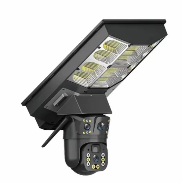 V380 Solar LED Streetlight with WiFi Surveillance Camera and SIM Card Slot