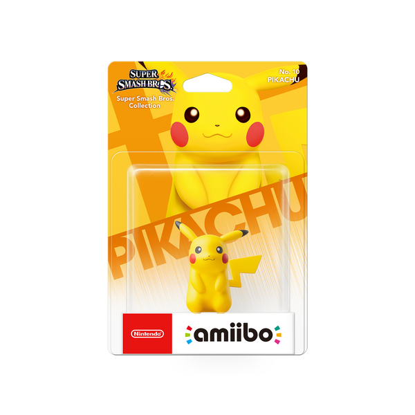 Amiibo Pikachu No.10 (Super Smash Bros. Collection)