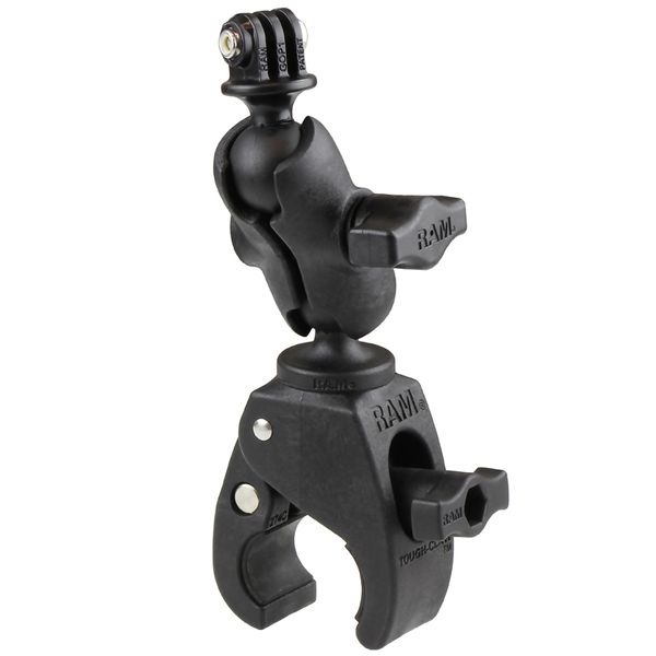 RAM Tough-Claw Small Clamp Mount with Universal Action Camera Adapter