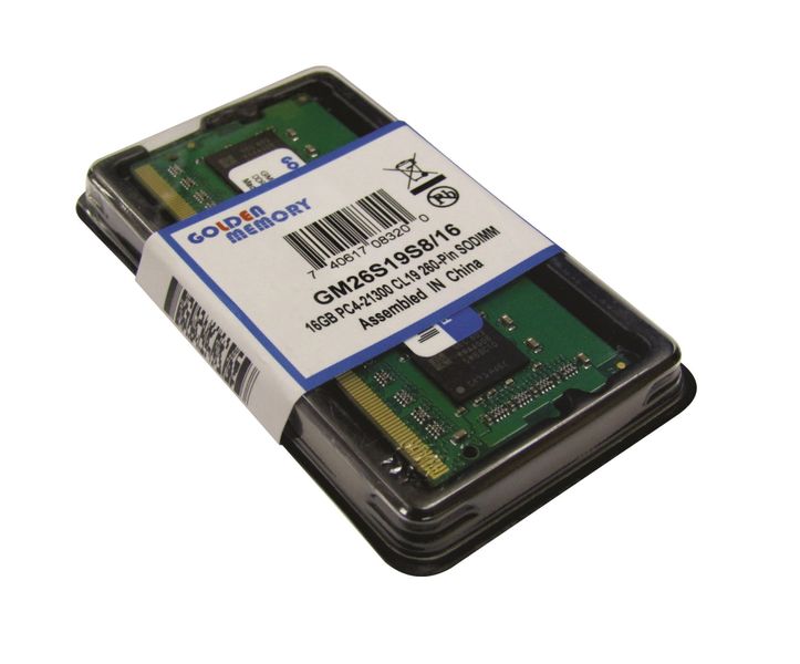Golden Memory Laptop/ Desktop RAM - 16 GB DDR 4 (260 Pin SODIMM )