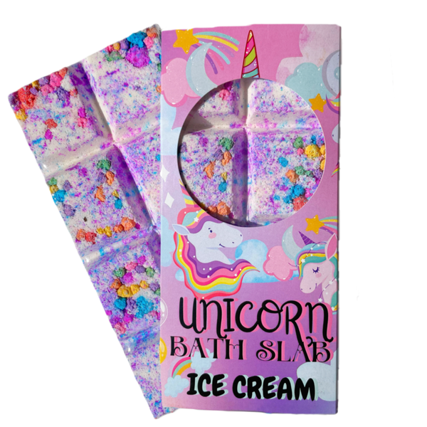 Unicorn Bath Bomb Slab