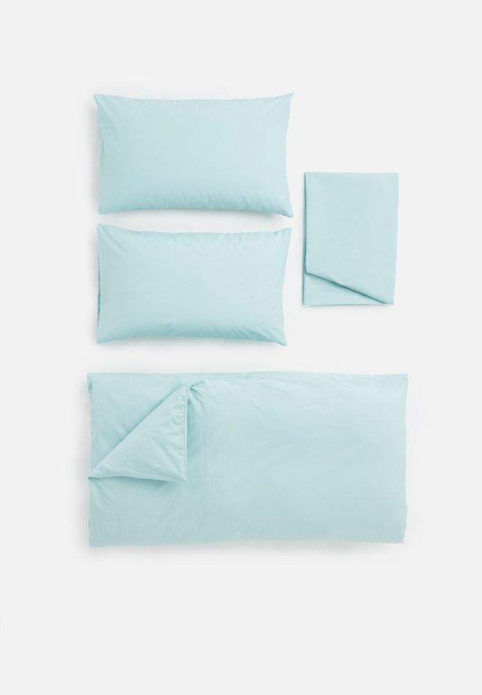 Polycotton Bedding Pack - Duck Egg