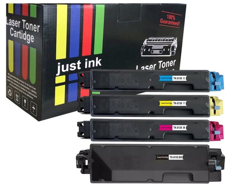 Compatible Kyocera TK5135 B/C/M/Y Toner Cartridge Multipack