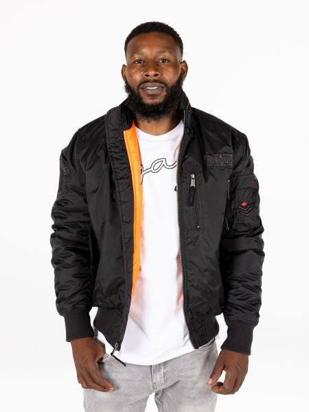Lee Cooper Men's Oversized Bomber Jacket: Herschel