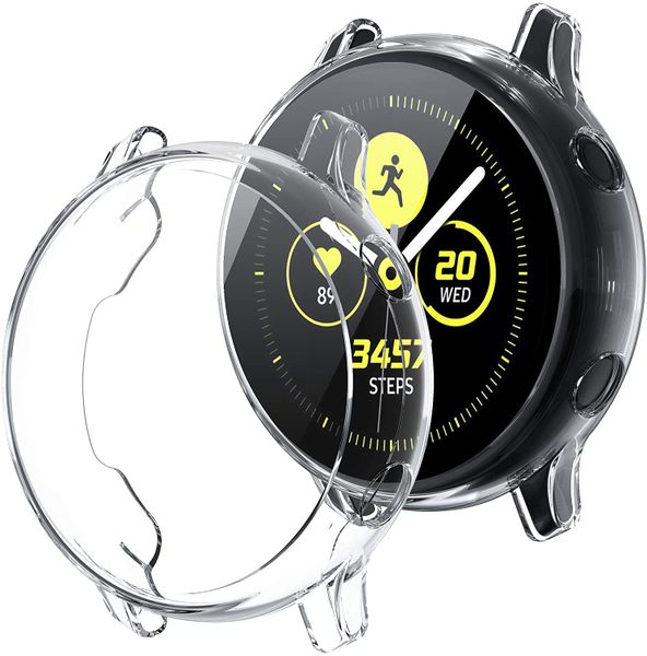 Bumper Case Compatible with 40mm Samsung Galaxy Watch Active 1-Clear
