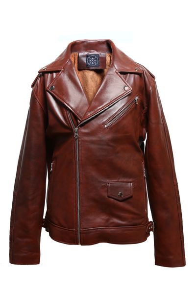 House of LB - Men`s Clyde Genuine Leather Jacket