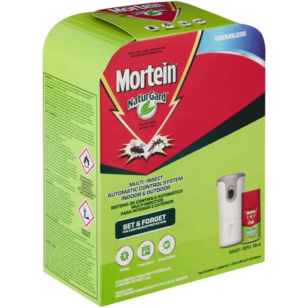 Mortein 236ml, Naturgard Automatic Insect Control System, Complete