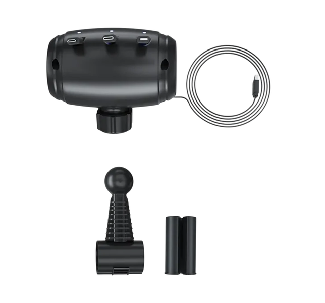 Car Charging Station - 3 in 1 Auto-Retract Multi Charger
