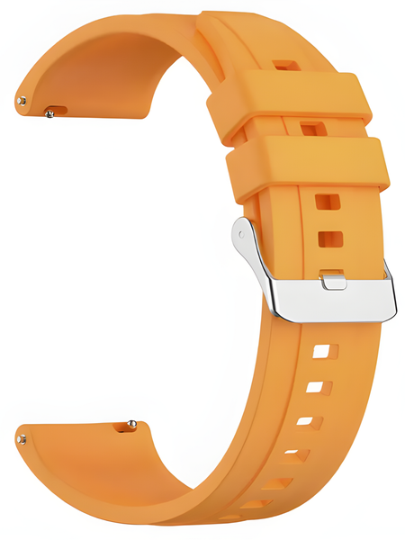 Silicone Strap Compatible with Garmin Vivoactive 5 -Orange