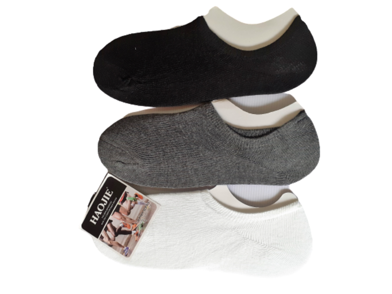 Cotton/Polyester Invisible Comfort Socks