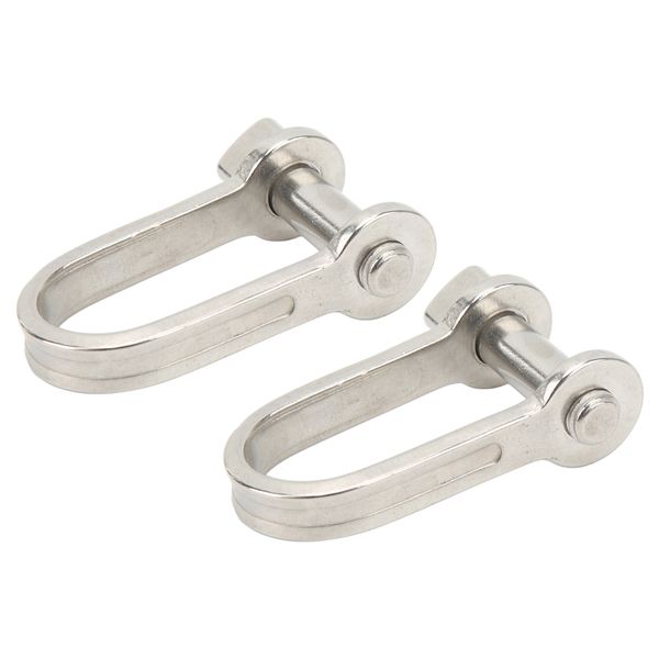 Generic Stainless Steel D Ring Anchor Shackle 12mm Bolt for Marine