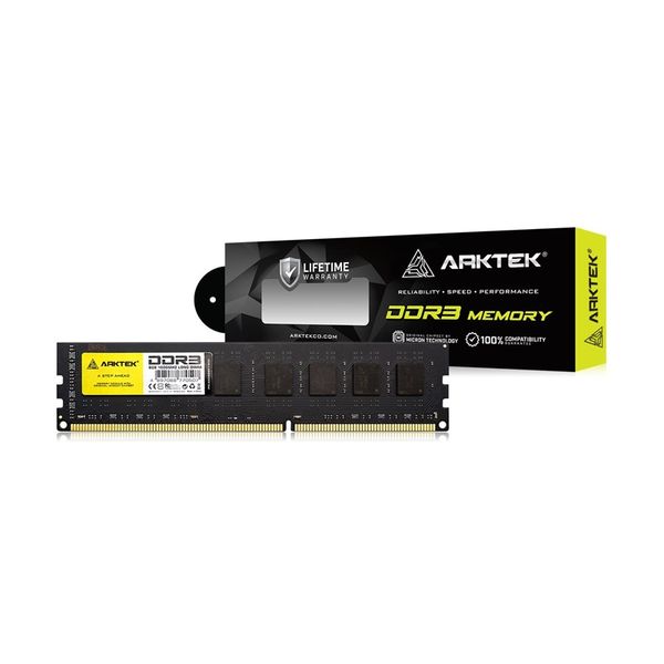 Arktek Memory DDR3 1600 DIMM RAM Module for PC- 8GB
