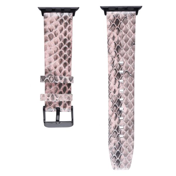 Premium Leather Watch Strap Band For Apple Watch 42mm / 44mm / 45mm