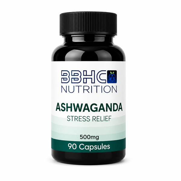 Ashwaganda Stress Relief 500mg Capsules (90)