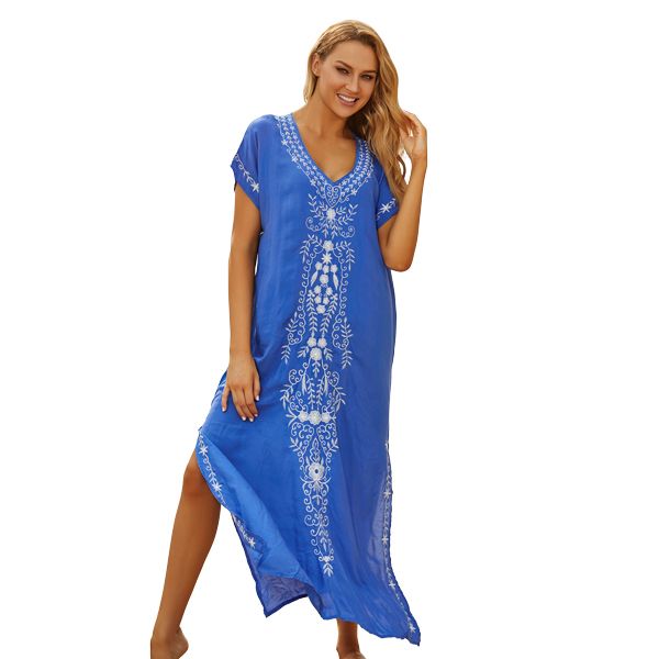 Women's Crystal Cobalt Beach Cover-up