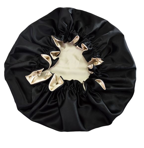 Satin Bonnet Silky Hair Bonnet for Sleeping Double Layer Soft High Quality