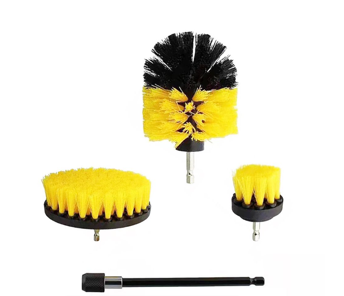 4 Pieces Power Drill Cleaning Brush Set