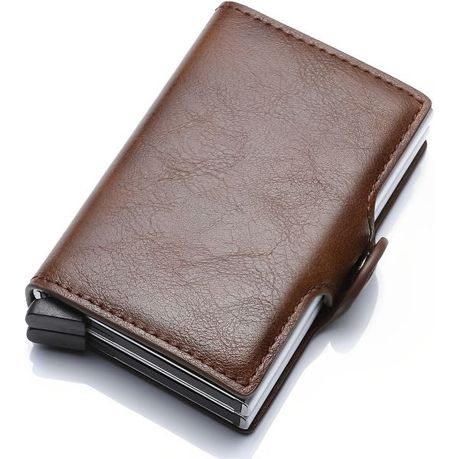 Torres RFID Blocker Mechanism Pop Up Leather Business / Credit Card Ho –  saracleather