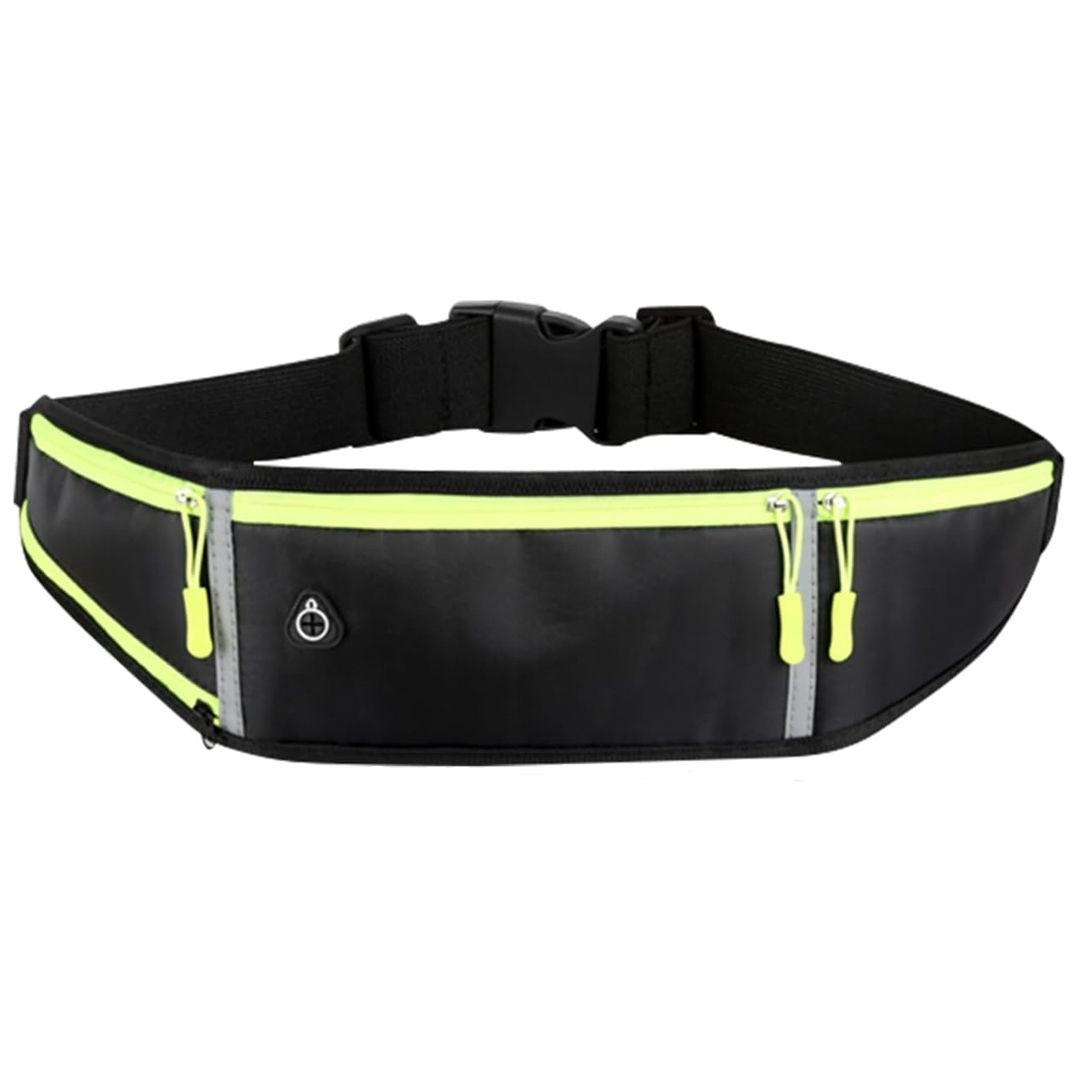 Running Belt Waist Bag Pack Adjustable Reflective Large Capacity Waterproof