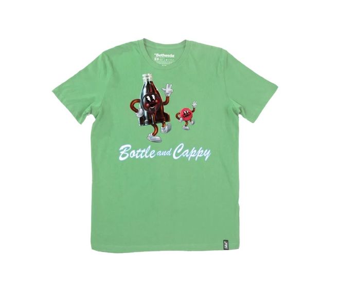 Official Fallout 4: Bottle &amp; Cappy T-Shirt