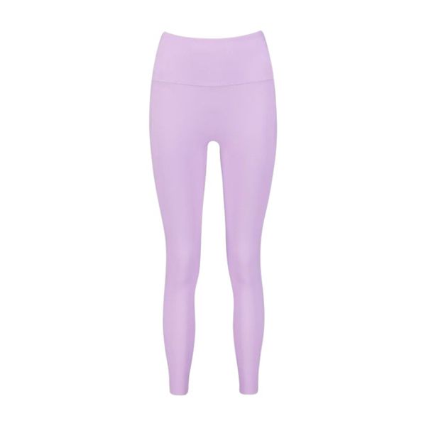 High Elastic Yoga Pants - Lilac Purple