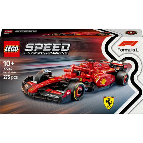 LEGO® Speed Champions Ferrari SF-24 F1® Race Car Driver Set 77242 Image