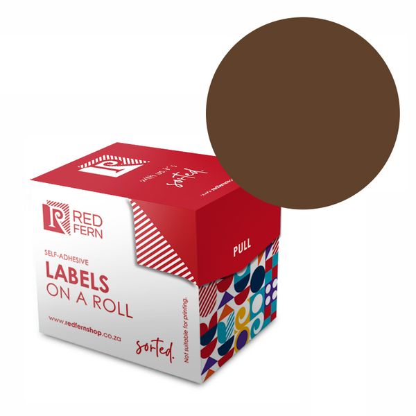 Redfern C32 Colour Code Labels - Brown 10's