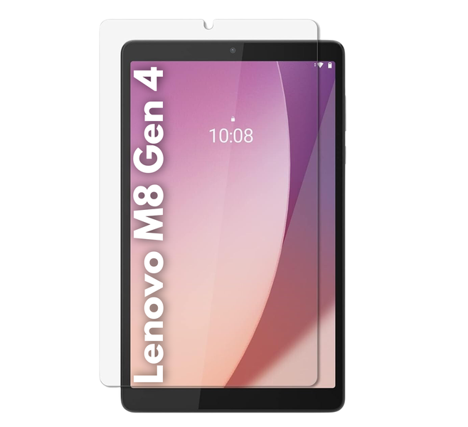 CellTime Tempered Glass Screen Guard for Lenovo M8 Gen 4 (8, MTK) (8")