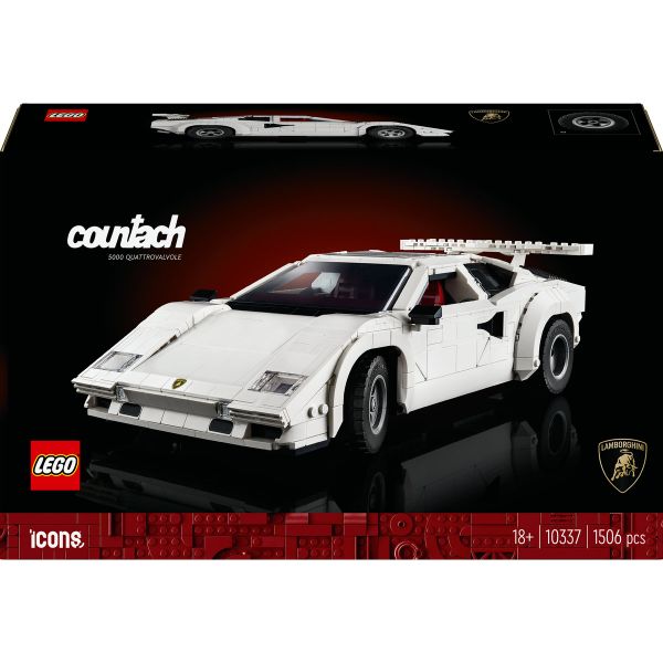 LEGO® Icons Lamborghini Countach 5000 Quattrovalvole 10337
