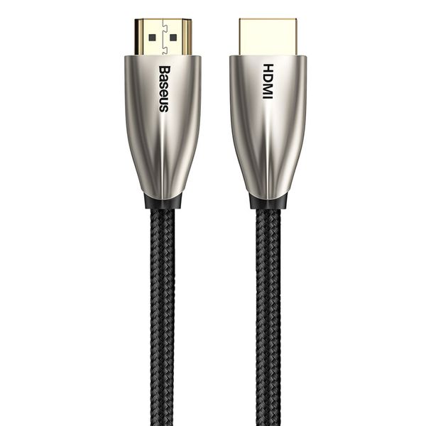 Baseus Horizontal Series 4K HDMI Male to 4K HDMI Male Cable - Black