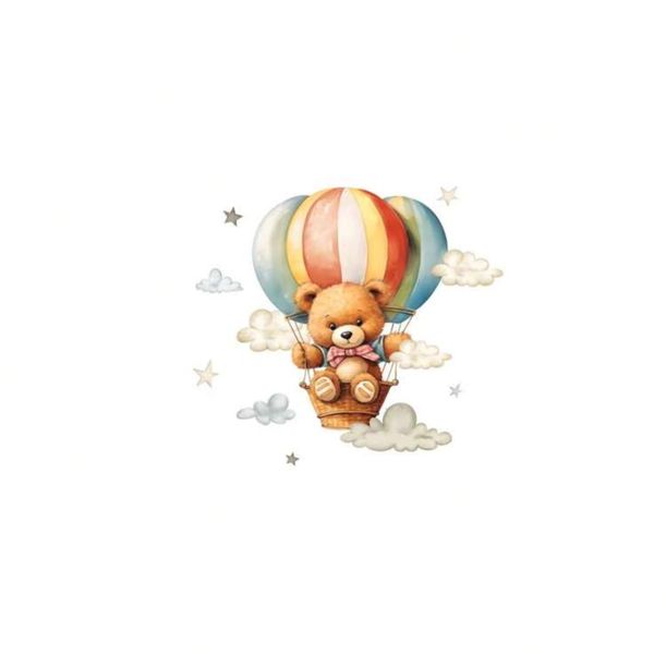 Adventure Awaits Teddy Wall Sticker