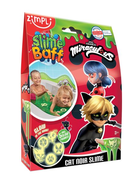 Zimpli Kids Miraculous Slime Baff Cat Noir