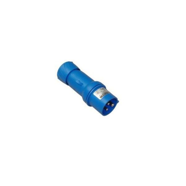 CBE Blue Male Plug Caravan
