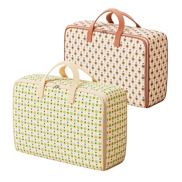 Decor Dustproof Convenient Closet Storage Bag With Handle Set Of 2 -100L