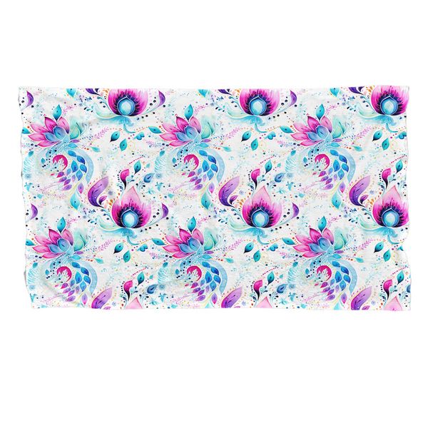 Purple Wings Large Fleece Blanket