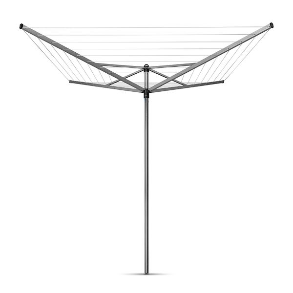 Brabantia - Outdoor Clothes Dryer, 40m Line, 4-Arm, 3+ Machine Loads