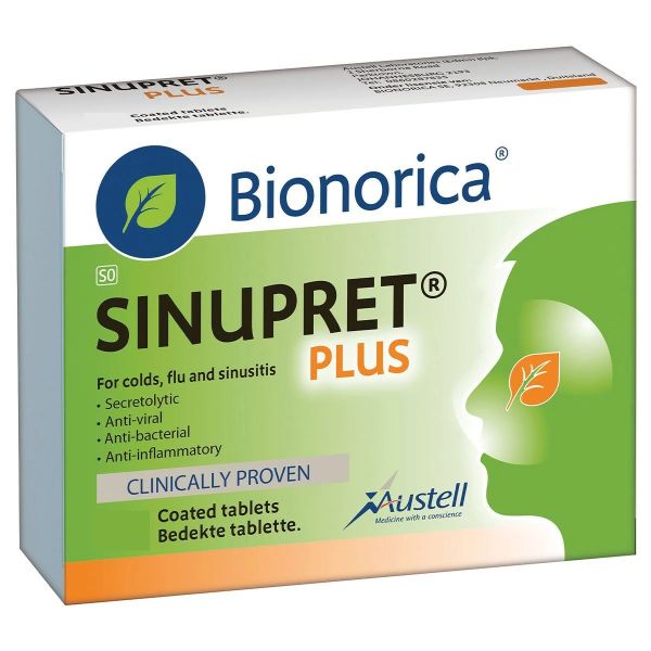 Sinupret Plus Tablets 20s