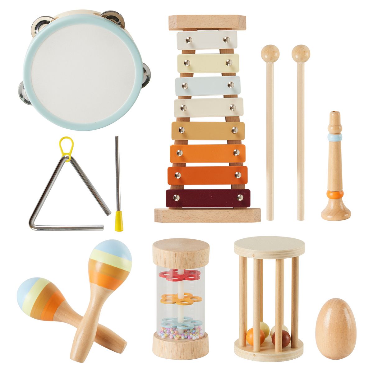 Chenshia Baby Musical Instruments-Montessori Wooden Toys