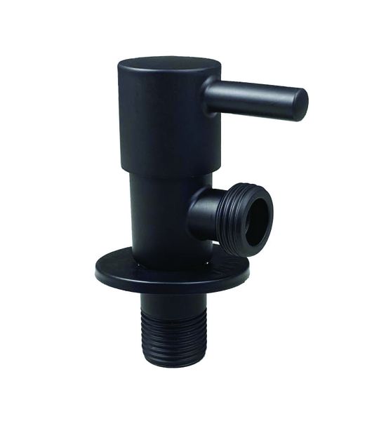 Luxus Black Angle Valve / Pin Type