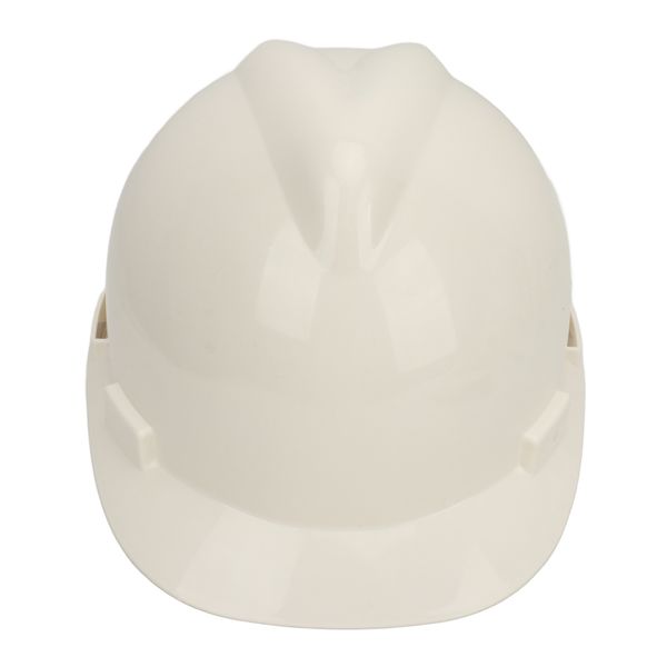 ABS Safety Helmet White for Construction Industrial Hard Hat Adjustable
