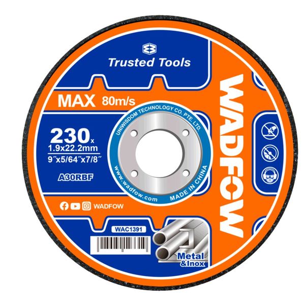Wadfow - Metal Cutting Disc - 230mm x 1.9mm
