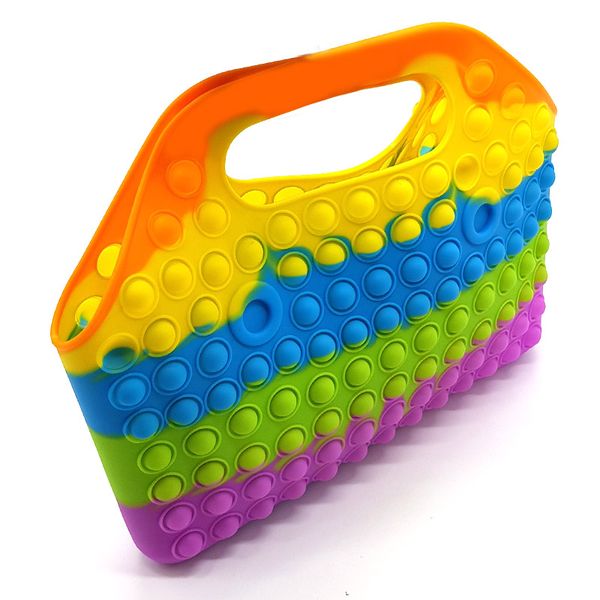 Bufftee Pop It Fidget Hand Bag - Push Popping Bubble Sensory Game