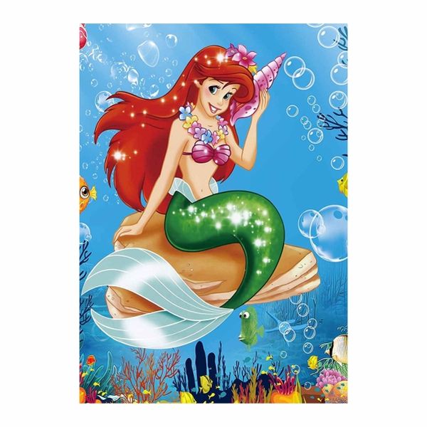 The Little Mermaid Cartoon - A1 Poster