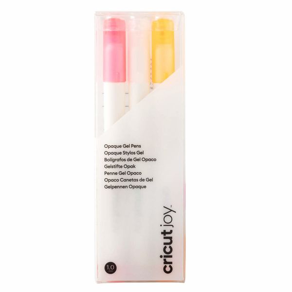 Cricut Joy Opaque Gel Pens - 2009380 - white, pink and orange