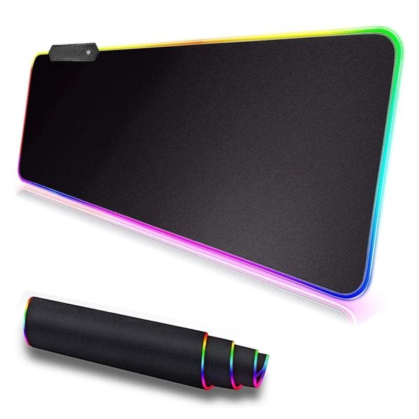 Syntronics-RGB LED Light Gaming Mouse Pad
