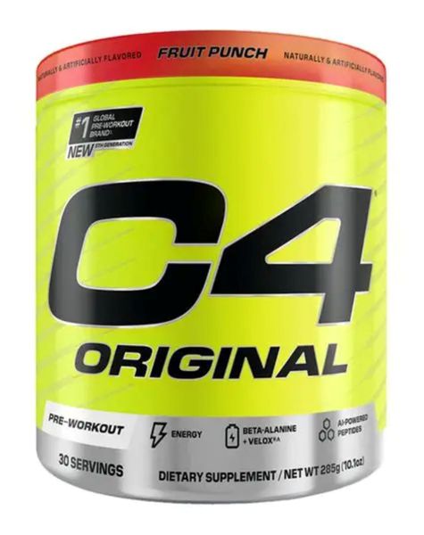 Cellucor C4 Original Pre-Workout Powder Fruit Punch - 285g