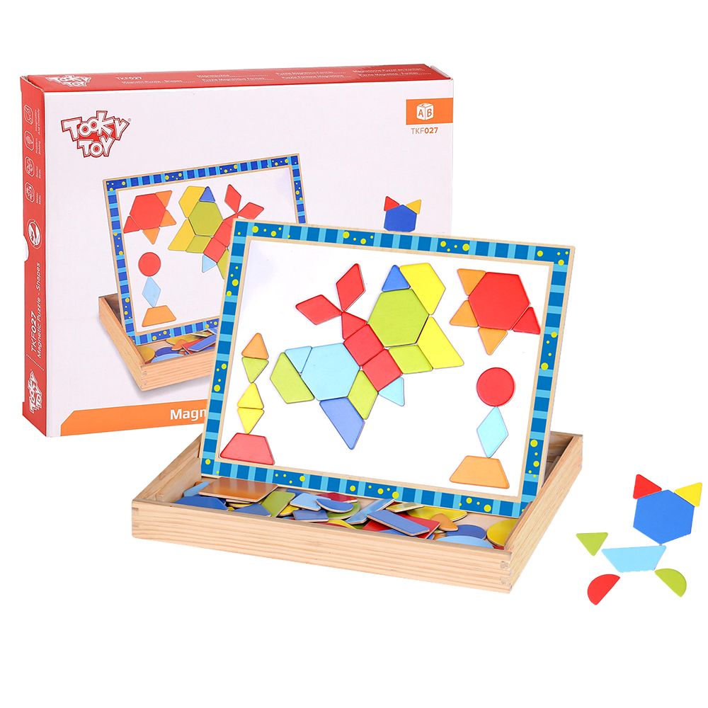 TookyToy Magnetic Shapes Puzzle Set | Buy Online in South Africa ...